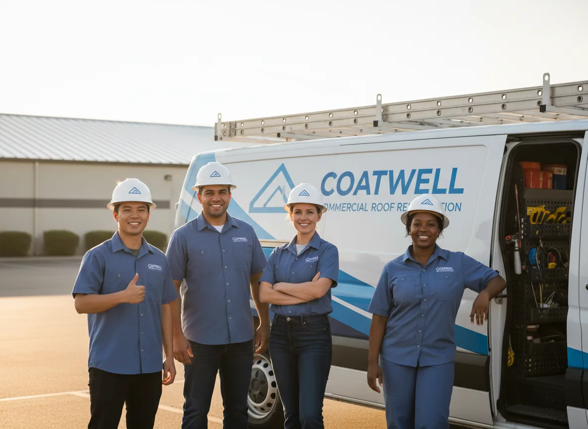Commercial roof coating company in Paisley, FL